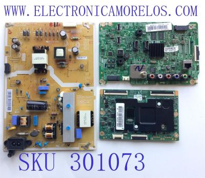 KIT DE TARJETAS PARA TV SAMSUNG / MAIN BN94-09584A / BN41-02245A / BN97-09756Z / FUENTE BN44-00774A / L55H1_ESM / T-CON BN96-30129A / BN41-02069A BN41-02069A / MODELO UN55J620DAFXZA US02